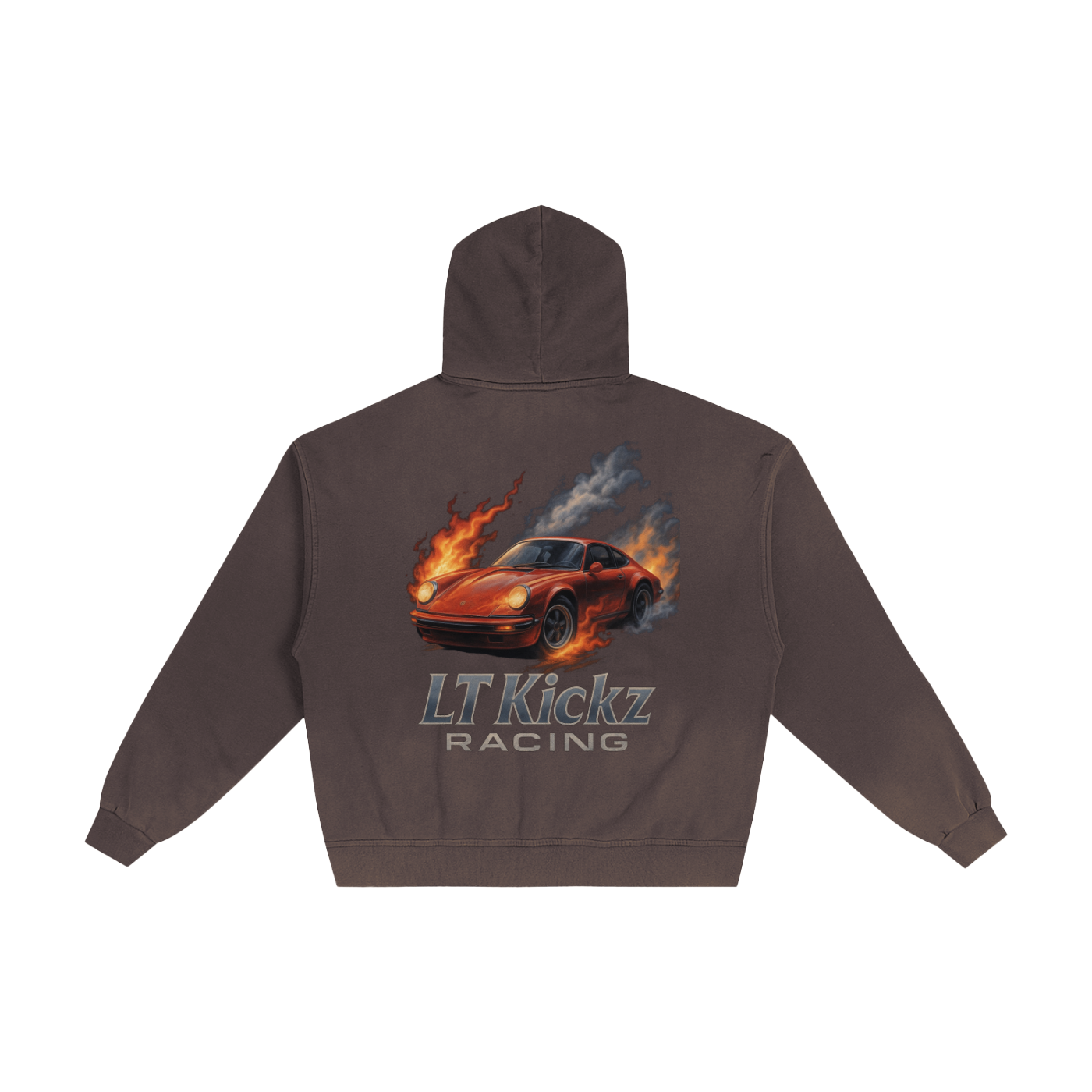 Hand-Frayed Sunfade Zip Hoodie