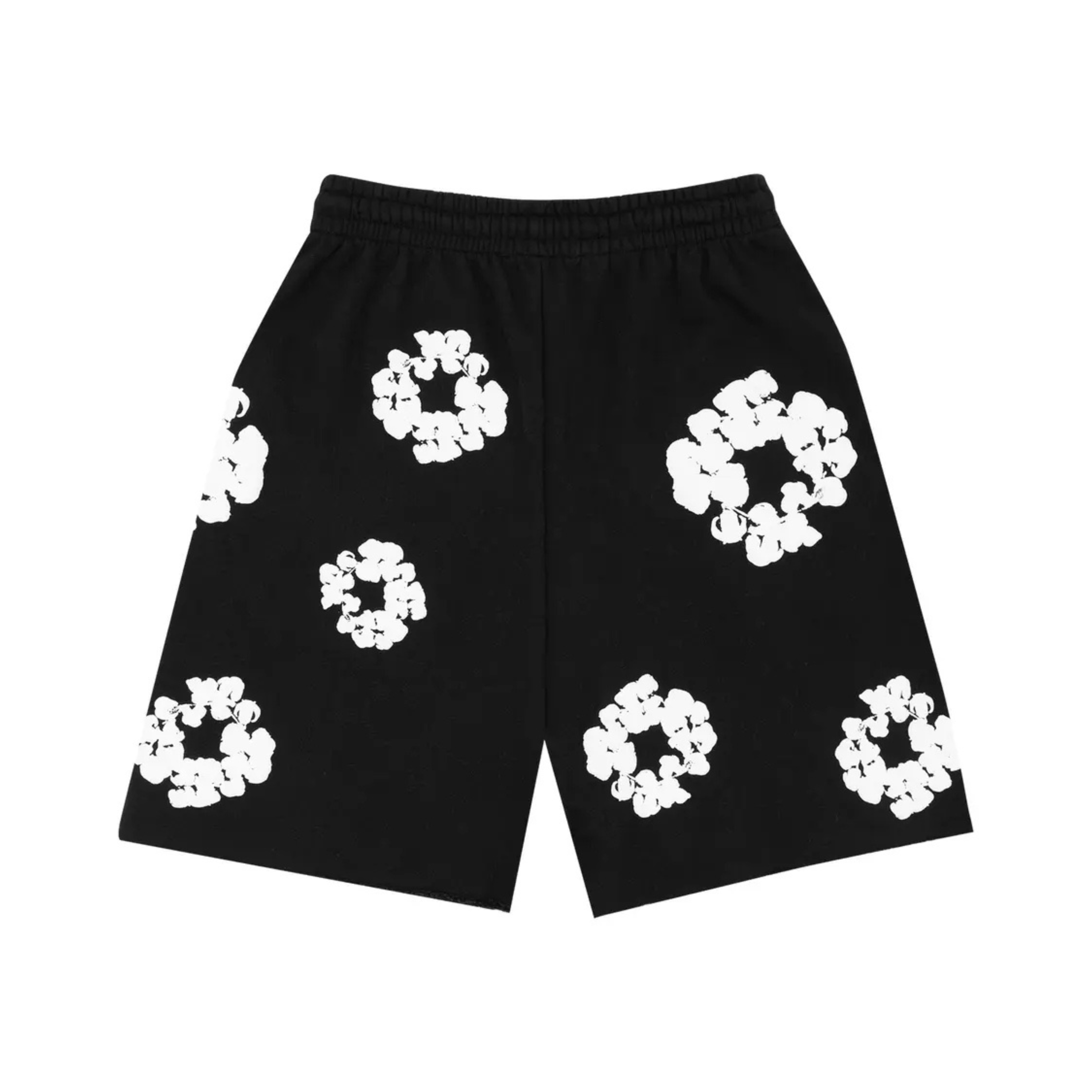 Denim Tears The Cotton Wreath Shorts 'Black'