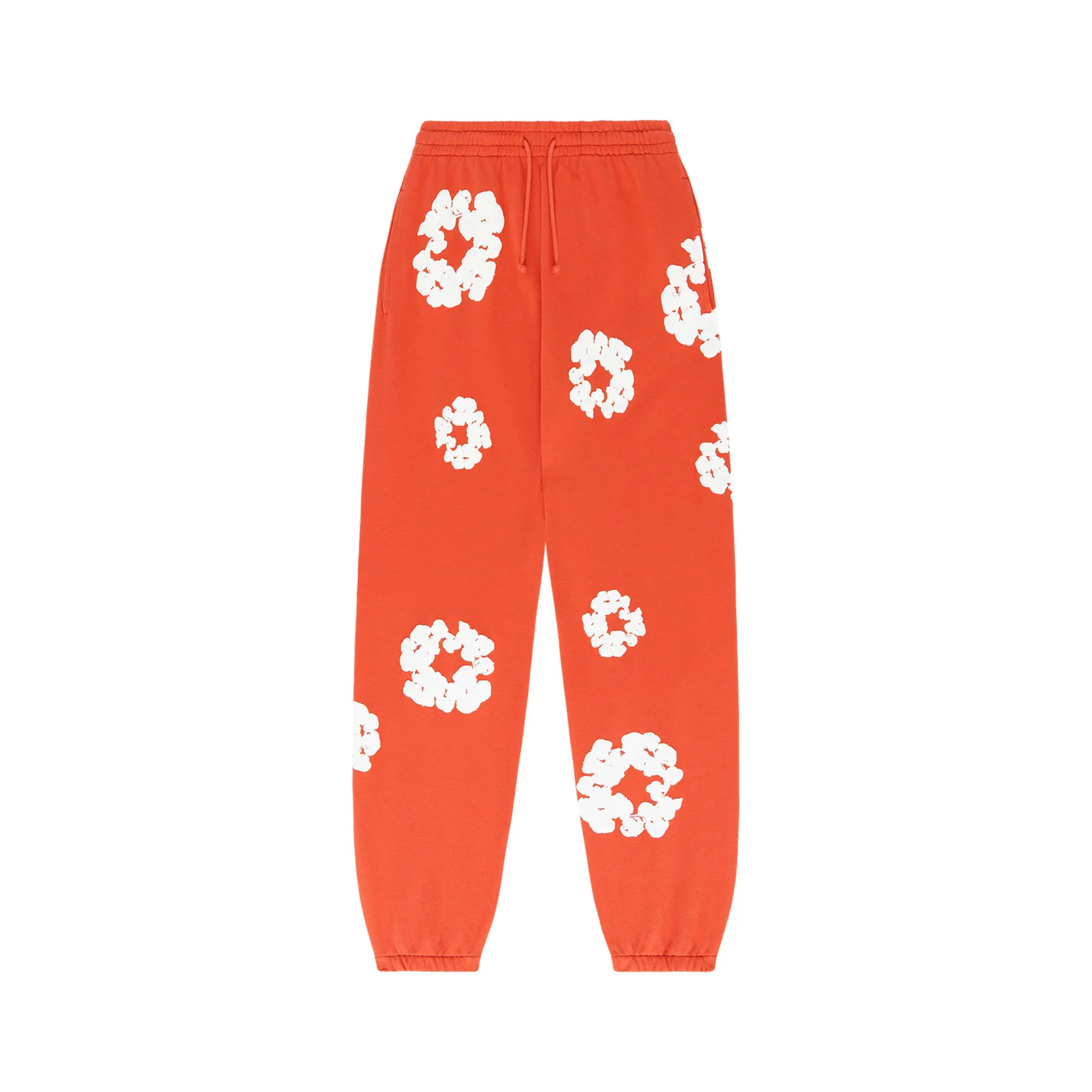 Denim Tears The Cotton Wreath Sweatpants 'Orange'