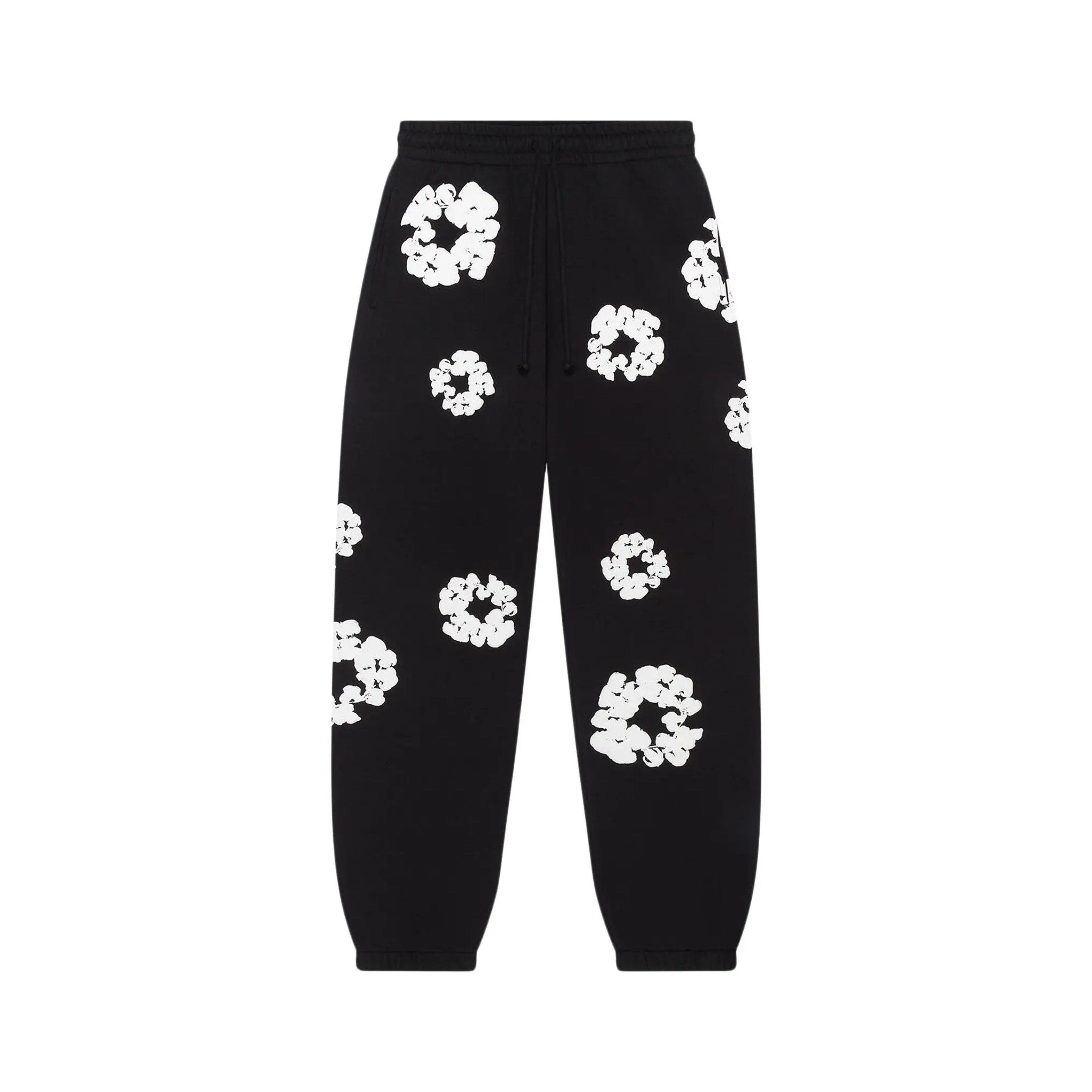 Denim Tears The Cotton Wreath Sweatpants 'Black'