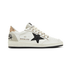 Golden Goose Wmns Ballstar 'White Black Gold Ice'