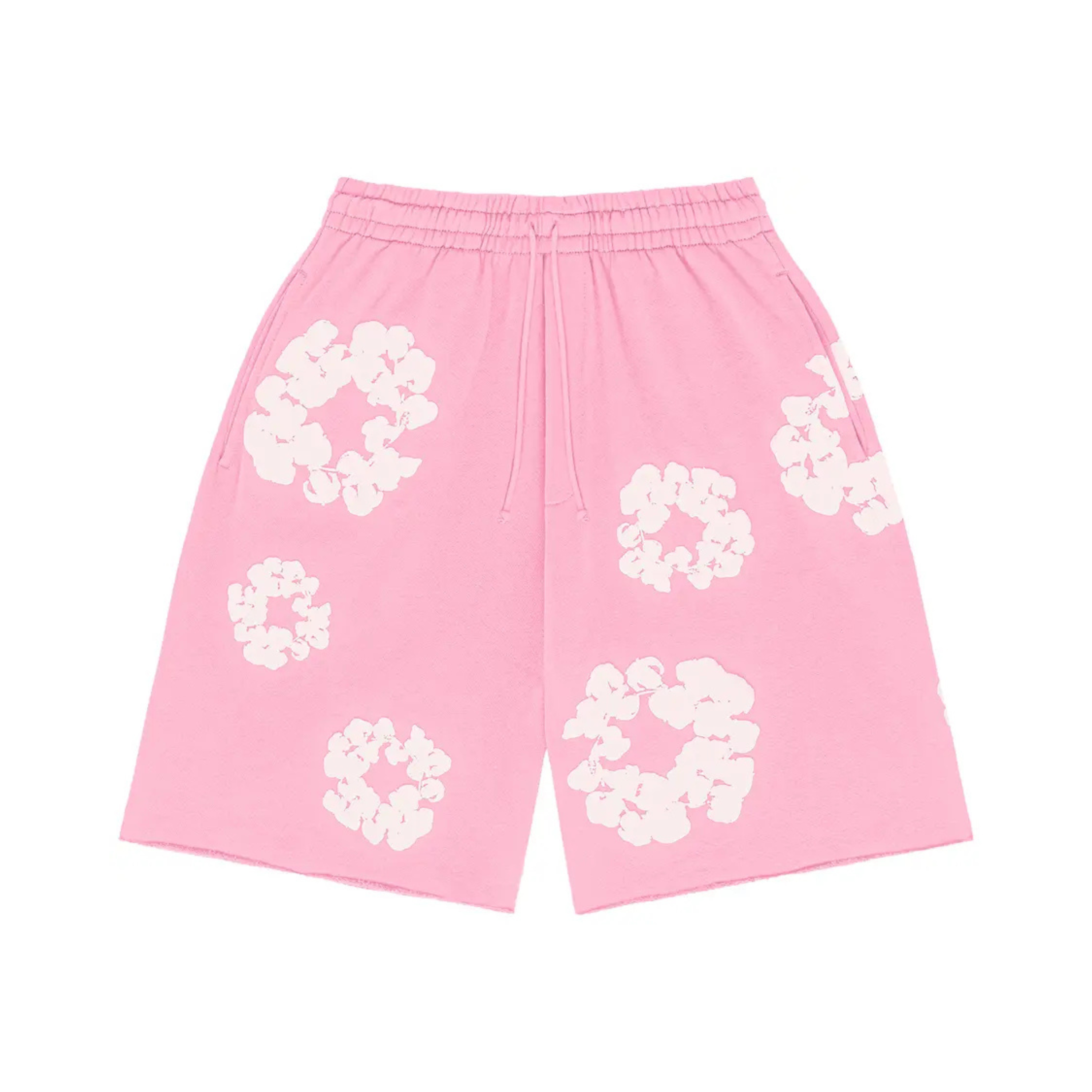 Denim Tears The Cotton Wreath Shorts 'Pink'
