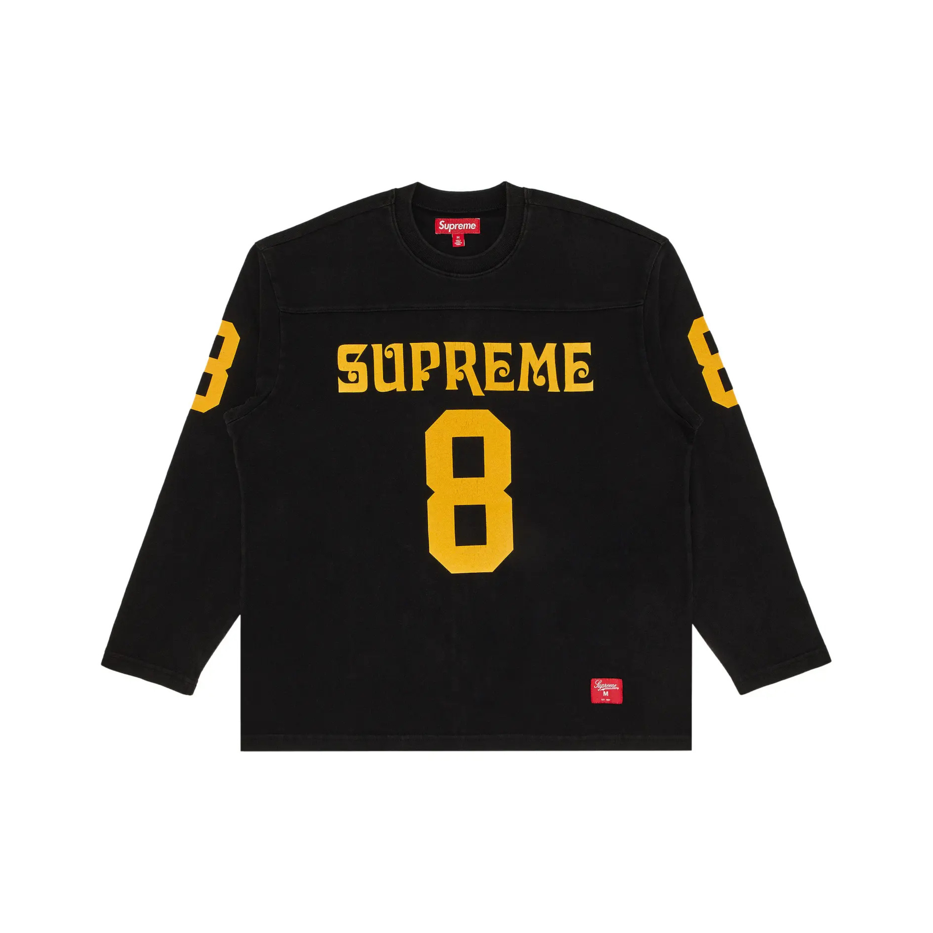 Supreme Affiliated Long-Sleeve Football Top 'Black'