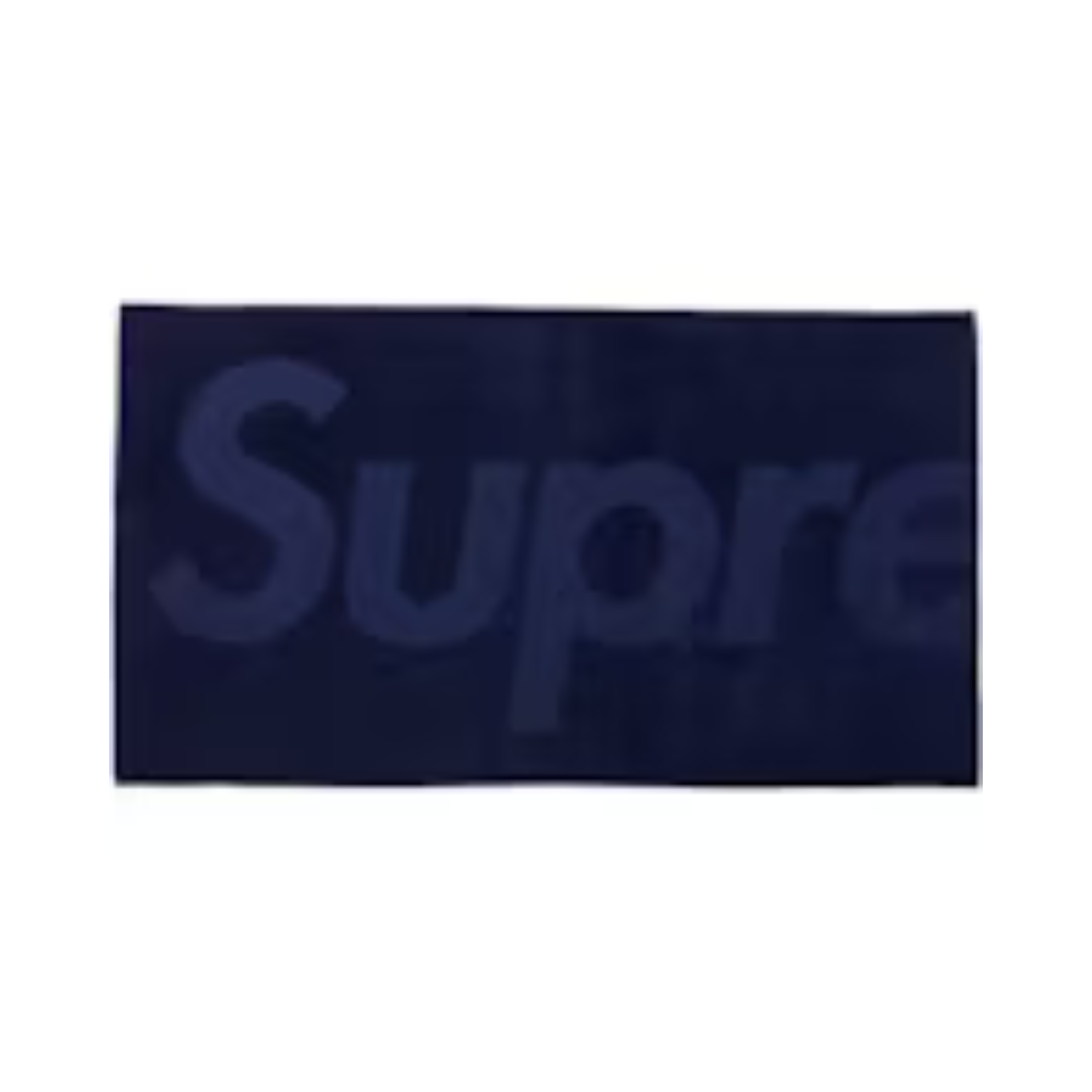 Supreme Tonal Logo Towel 'Navy'