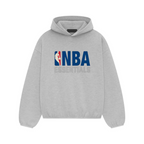 Fear of God Essentials x NBA Hoodie 'Light Heather'