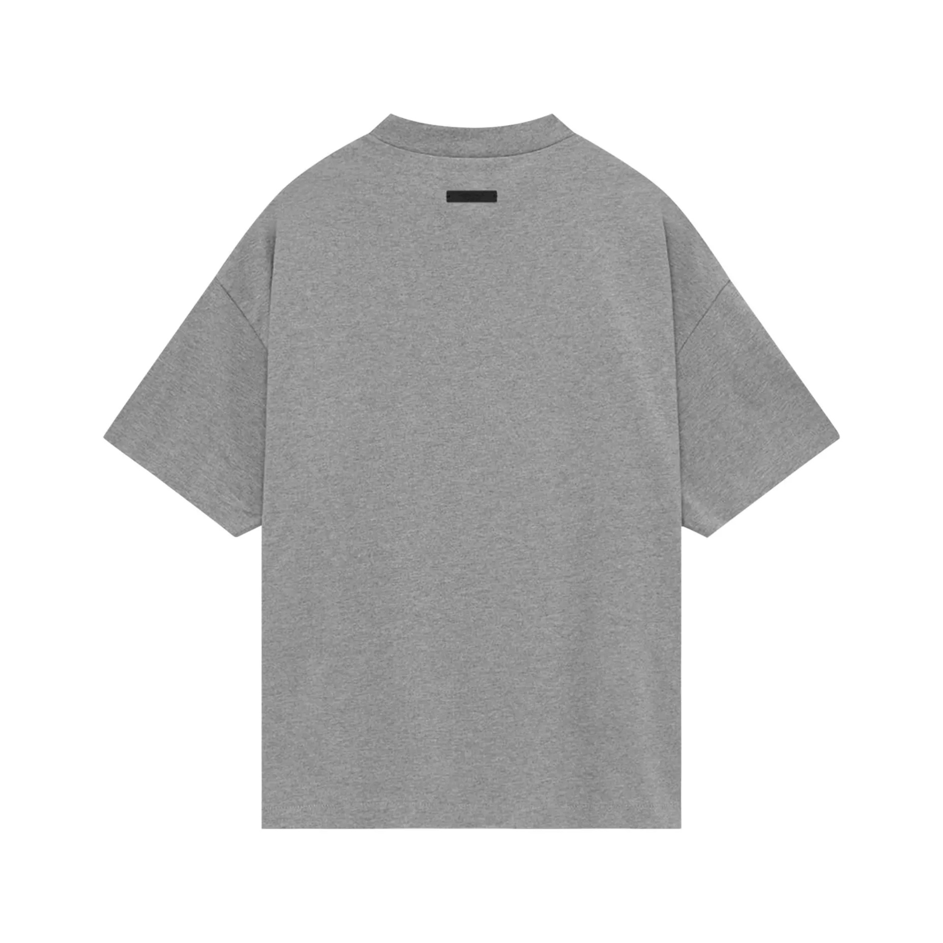 Fear of God Essentials Jersey Crewneck Tee 'Dark Heather'