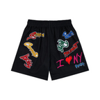 Eric Emanuel x Matty Boy EE Shorts 'Black/Blue'