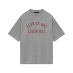 Fear of God Essentials Jersey Crewneck Tee 'Dark Heather'