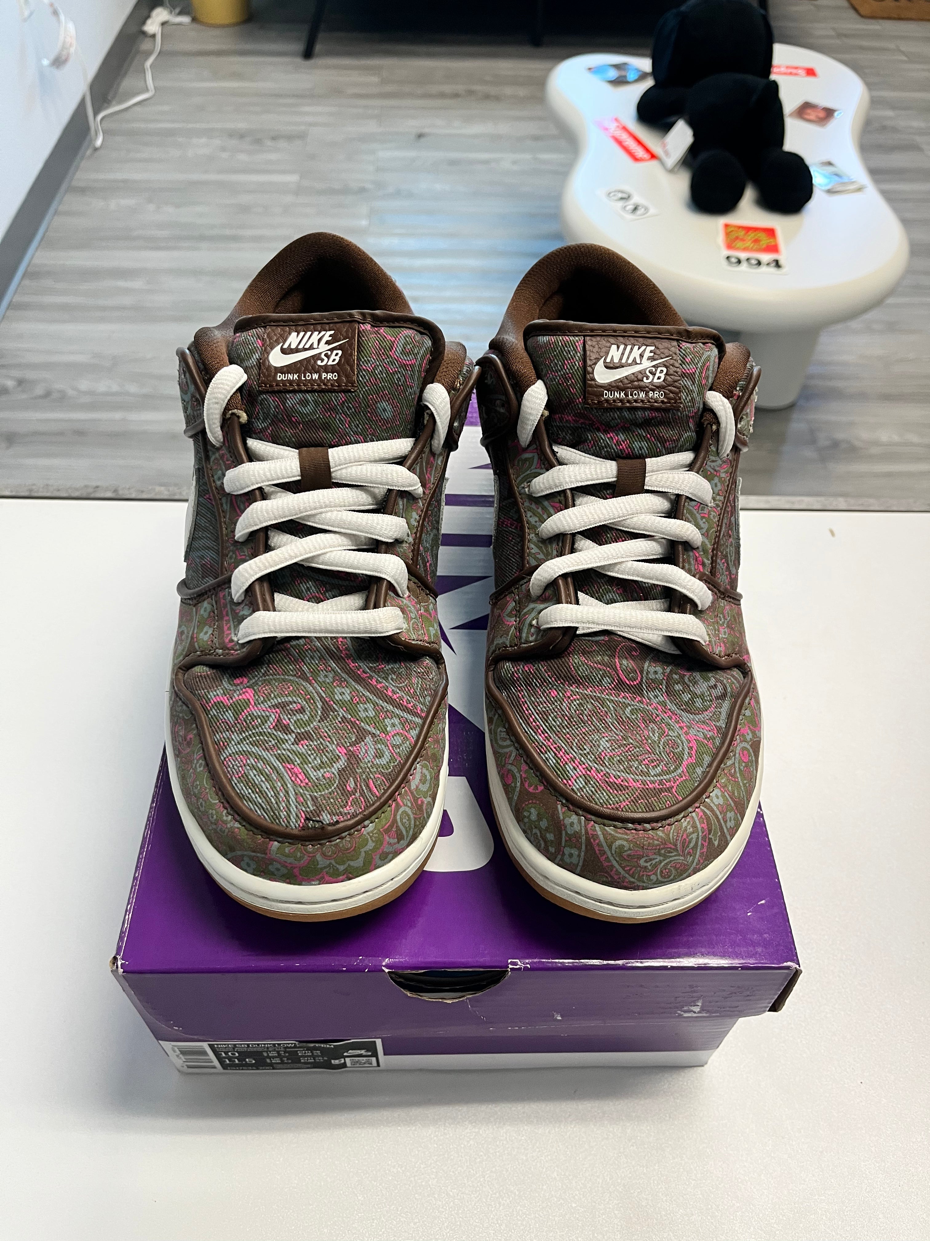 Dunk Low Pro Premium SB 'Paisley Brown' PRE-OWNED