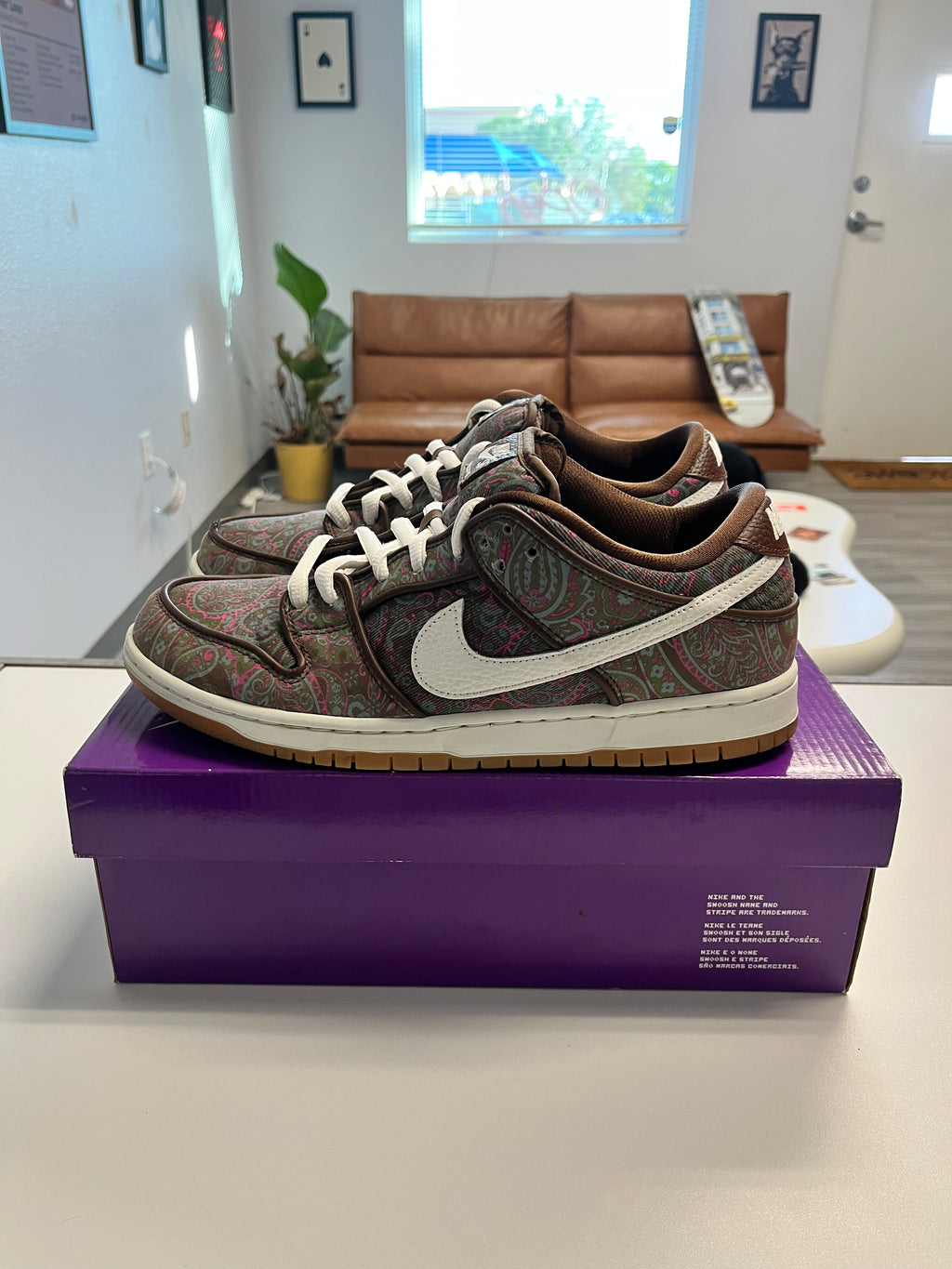 Dunk Low Pro Premium SB 'Paisley Brown' PRE-OWNED