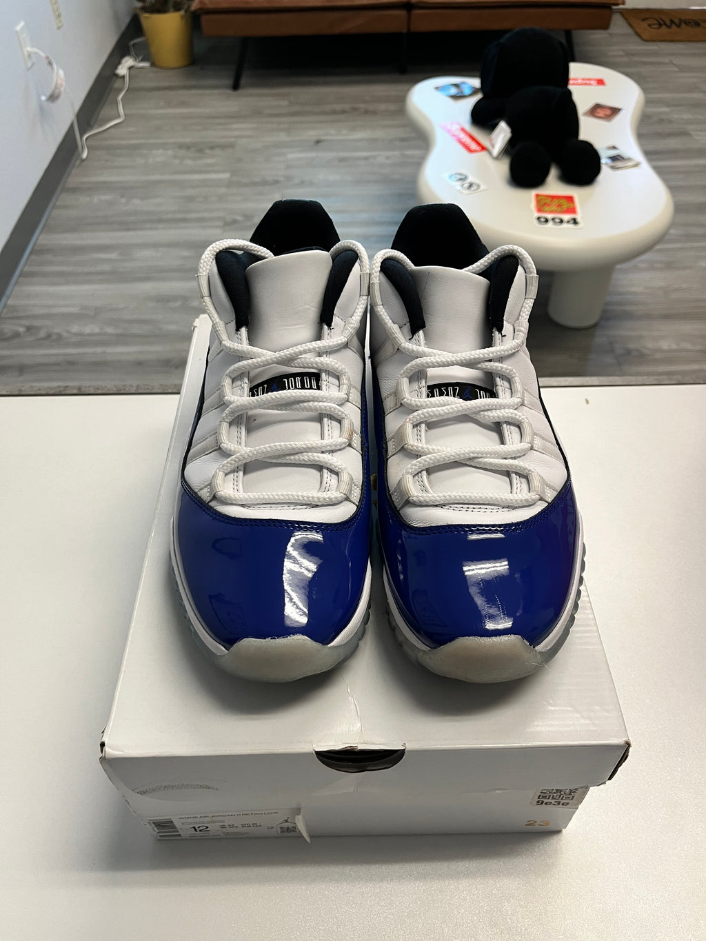 Jordan 11 Retro low 'White Concord' (Wmns) PRE-OWNED