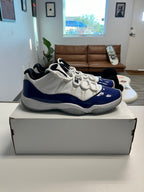 Jordan 11 Retro low 'White Concord' (Wmns) PRE-OWNED