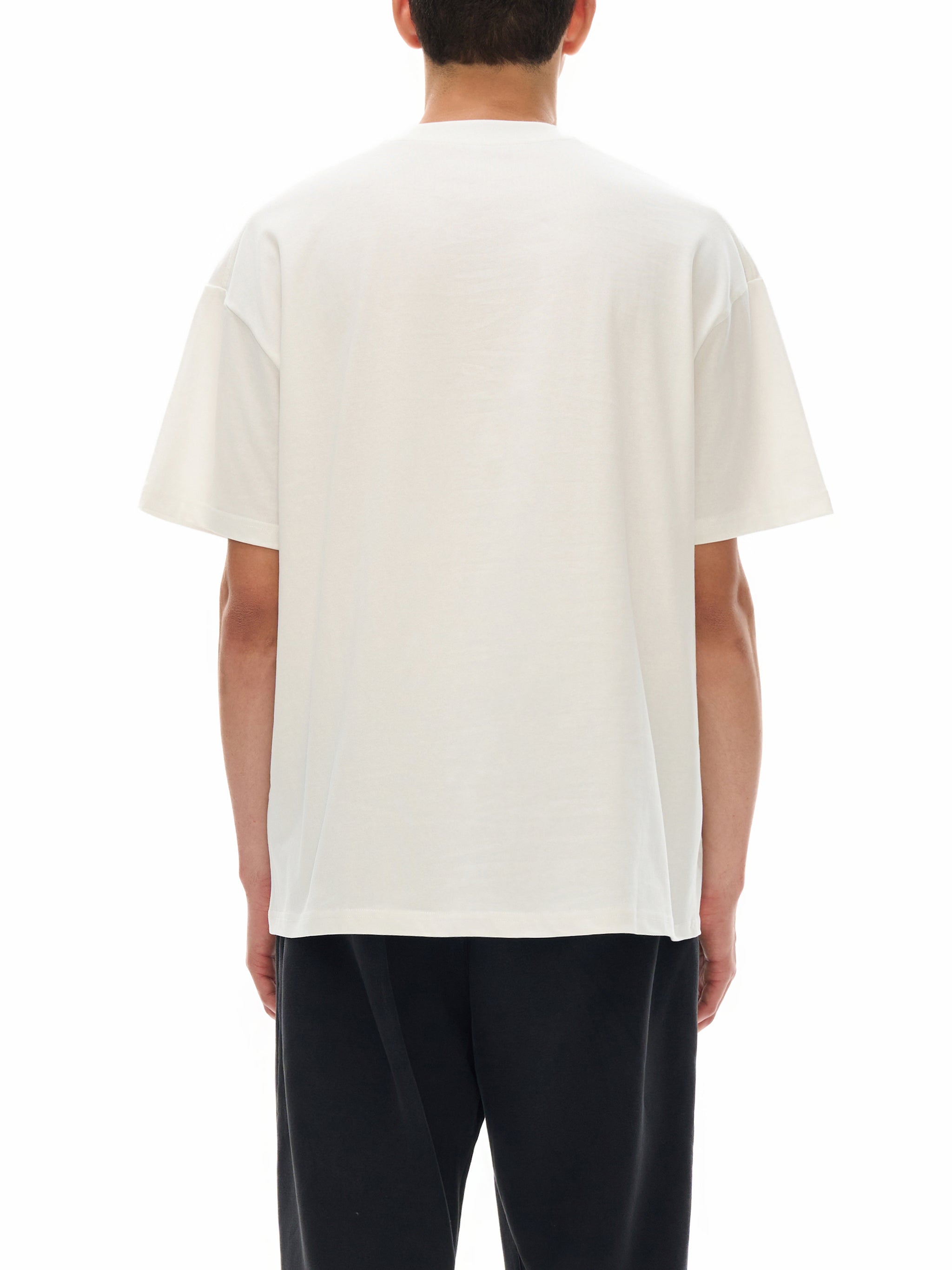 "Blaze Runner" Unisex White T-shirt